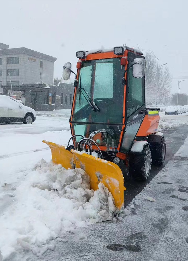 新疆掃雪車工作原理及特點 